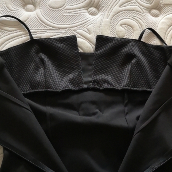 NWOT Midi black cocktail dress with bow - Picture 12 of 15